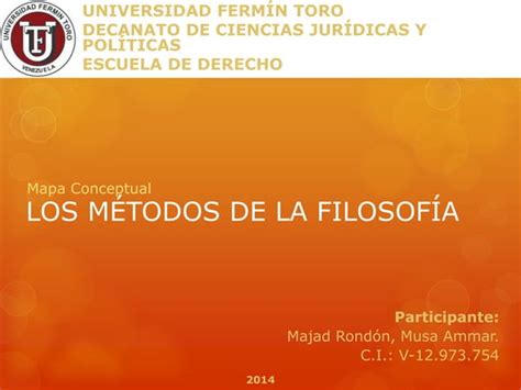 Derecho Métodos Filosofía Musa Majad Ppt