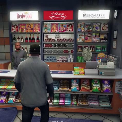 Gta Open World Online Gameplay Robbing A Convenience Store Random