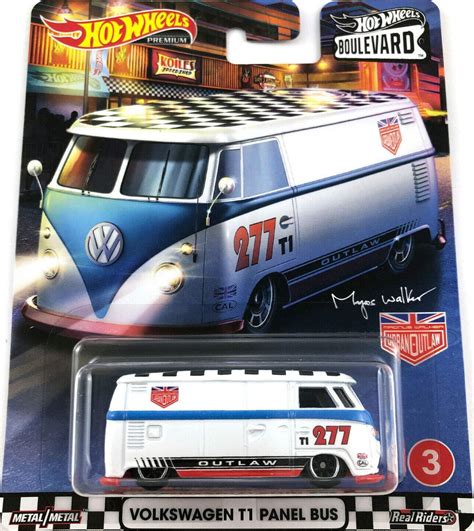 Hot Wheels 2020 Boulevard Series Volkswagen T1 Panel camión Real Riders