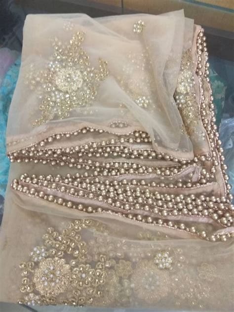 Indian Pakistani Designer Dupatta Chunni Stole Scarves Gold Etsy