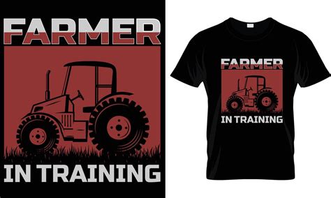 Farmer T Shirt Design Graphic Vector 20750707 Vector Art At Vecteezy