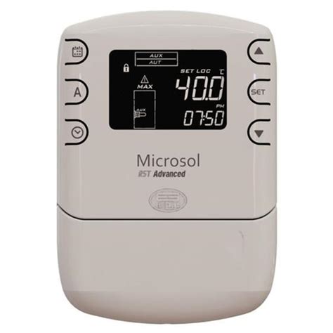 Termostato Digital P Boiler Microsol Rst Advanced Full Gauge