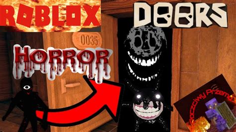 Przemo Gra W Horror Roblox Doors Straszne Youtube