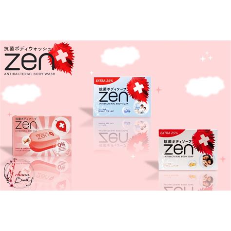 Jual ZEN SHISO ANTIBACTERIAL BODY SOAP BAR Sabun Mandi Batang Anti