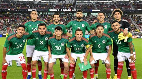 La Alineación De México El 11 Titular Para El Amistoso Vs Brasil En Texas