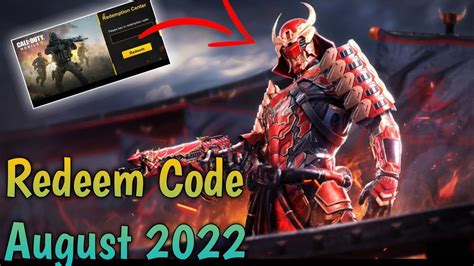 Call Of Duty Mobile Redeem Code 2022 Today Redeem Code Codm 2022