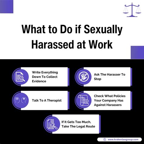 What To Do If Sexually Harassed At Work Kraken Law Group