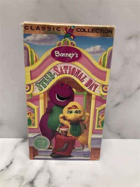 Barney Friends Vhs Video Tape Sense Sational Day Classic Buy Get