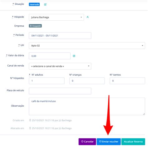 Como Adicionar Observa Es Ao Voucher Extrato Ou Recibo Hospedin