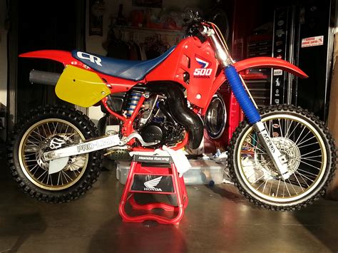 1987 Honda Cr500 Yz450fpilots Bike Check Vital Mx