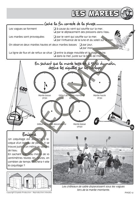 classes de mer