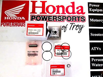 New Genuine Honda Oem Piston Kit Standard Size For A Xr R