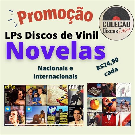 PROMOÇÃO LPs TSO Novelas diversas discos vinil Parte 2 novela