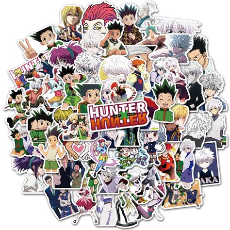 Hunter X Hunter Anime Stickers Hunter X Hunter Store