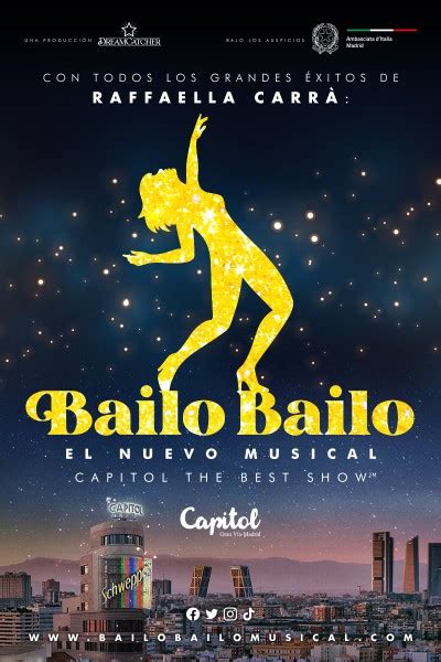 Bailo Bailo El Musical De Raffaella Carr En Teatro Capitol Musicales