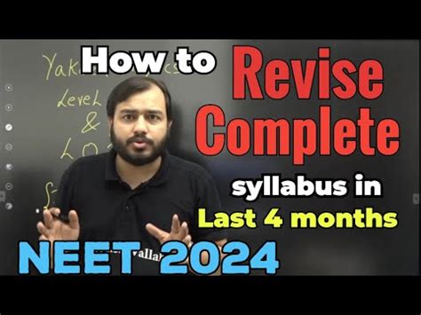 Best Revision Strategy To Score Marks In Neet How To Crack