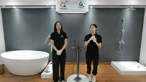 Modern Tall Floor Free Standing Taps For Sink Black Freestanding Faucet
