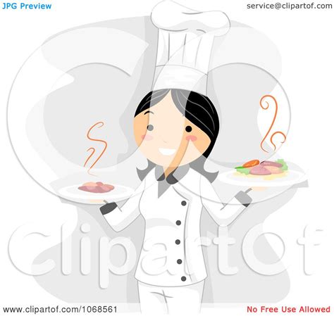 Female Cook Clipart