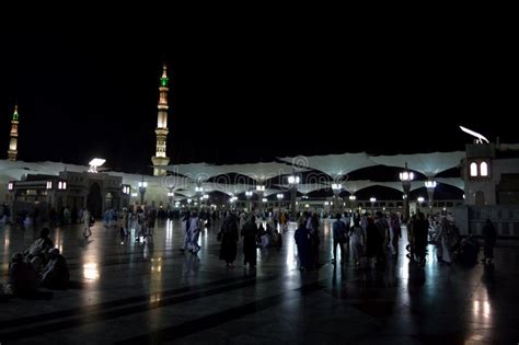 The Great Islamic Mosque In Saudi The Mosque Of The Prophet Muhammad