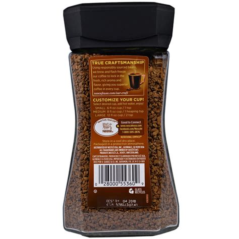 Nescaf Taster S Choice Instant Coffee French Roast Oz G