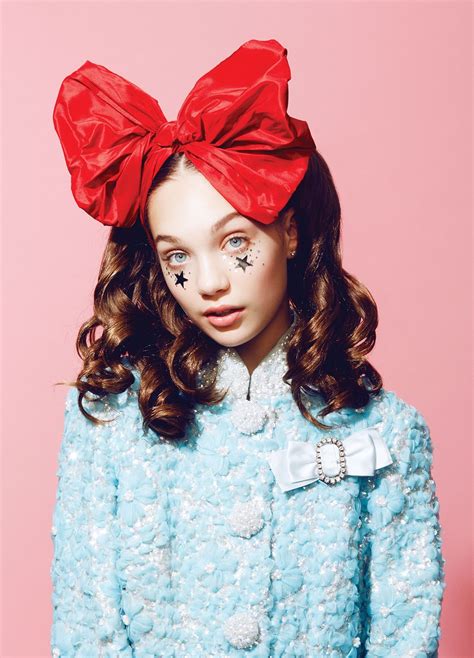 Maddie Ziegler's Sparkly Beauty Shoot - PAPER