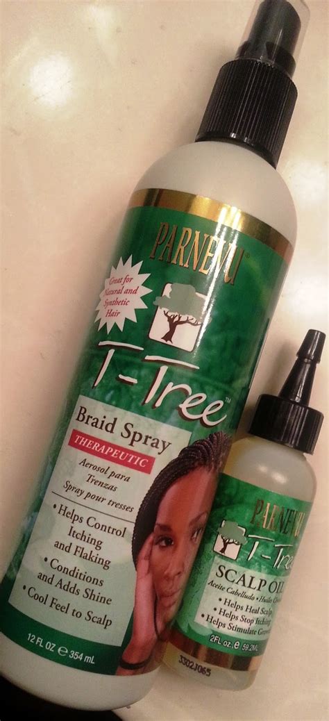 Natural Hair Parnevu T Tree Braid Spray And Scalp Oil Review Fabellis