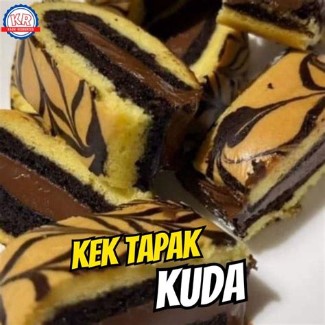 Premium Kek Tapak Kuda Chocolate Hazelnut Matcha Crunchy By Mami Diela