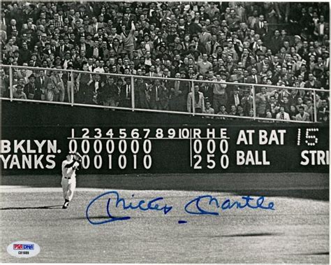 Mickey Mantle (1956 World Series) | Mickey mantle, World series, Don larsen