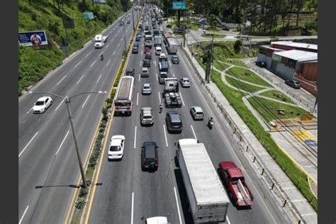 Atenci N Cierran Carril En Kil Metro Ruta Al Pac Fico