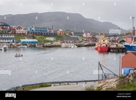 Qaqortoq Is The Most Populous Town In Southern Greenland And Greenland