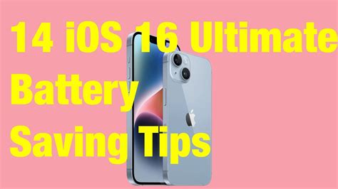 Ios 16 Battery Saving Tips That Really Work On Iphone Appletips