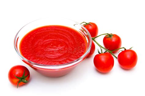 Tomato Sauce From Above Stock Photo Image Of Health 46212956