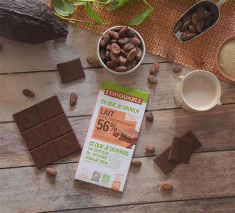 Chocolat Lait Bio Cacao Du P Rou Issu Du Commerce Equitable