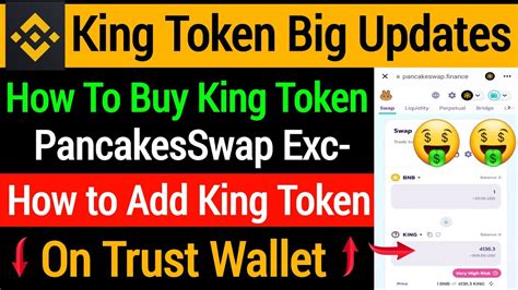 King Token Withdrawal Update Pancakes Swap Exchange Me King Token