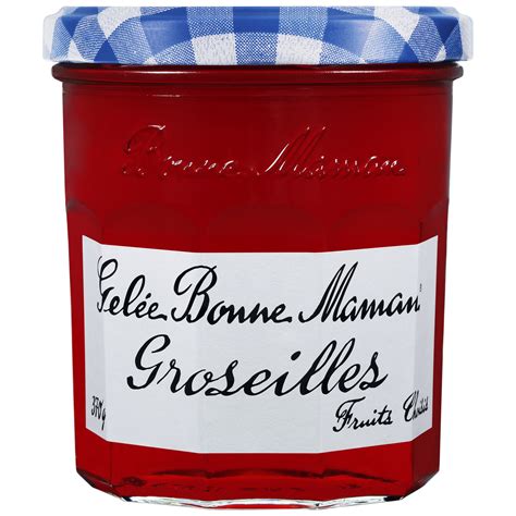 Gelée de groseilles 370g BONNE MAMAN ChezVous re Shopping et