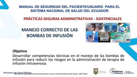 Manual De Seguridad Paciente Msp Ecuadorptx Ppt