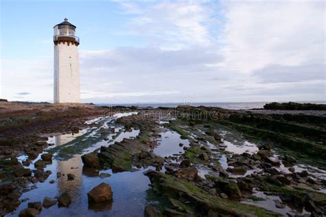 Southerness Lighthouse At Southerness Point Stock Image Image Of