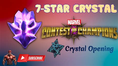 Mcoc Celebrating And Unveiling My Latest 7 Star Crystal Opening And Champion Roster Youtube