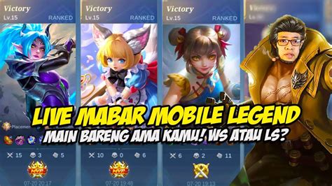 Mabar Rank Ama Kamu Win Streak Atau Lose Streak Di Mythic Live