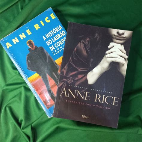 Complete Sua Coleção Anne Rice Crônicas Vampirescas Entrevista Com O