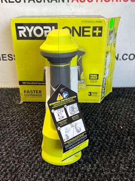 RYOBI Sprayer - Business Liquidation Auction