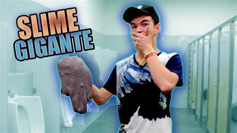 TenÍa Que Hacer Esto Con El Slime Gigante Youtube