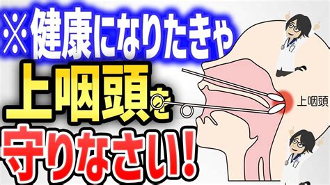 ※健康になりたきゃ、上咽頭を守りなさい！！！【本編は概要欄↓】 Youtube