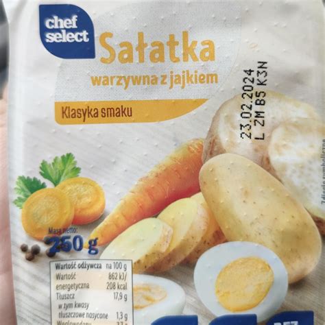 Sa Atka Warzywna Z Jajkiem Klasyka Smaku Chef Select Kalorie Kj A