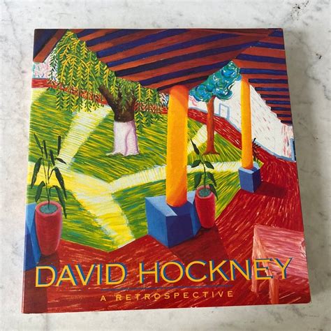 David Hockney A Retrospective” Paperback Artbook Chairish