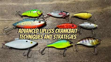 Advanced Lipless Crankbait Techniques And Strategies YouTube