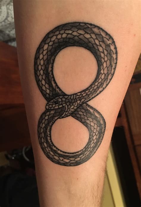 Snake Infinity Tattoo