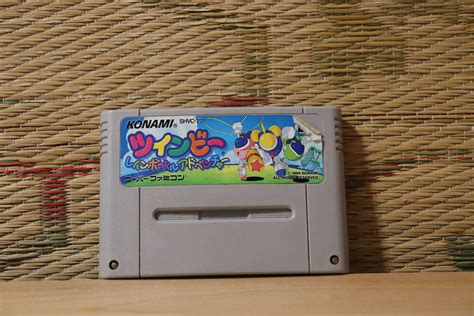 Twinbee Rainbow Bell Adventure Twin Bees Nintendo Super Famicom Sfc Vg