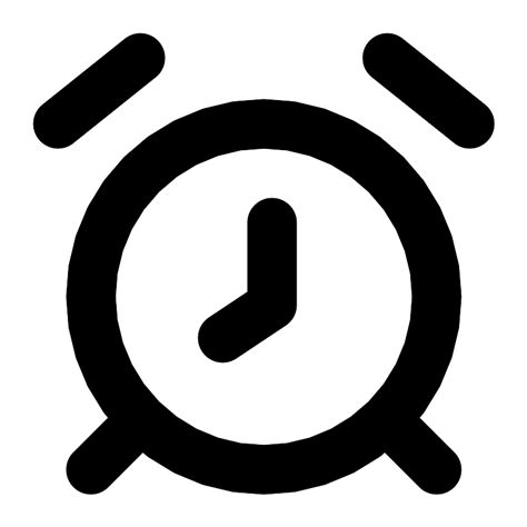 Clock Alarm Vector Svg Icon Svg Repo