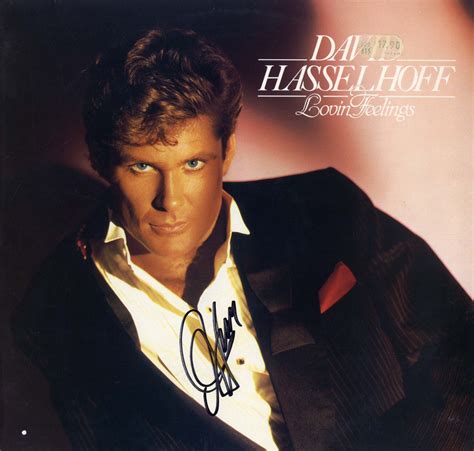 David Hasselhoff Autograph Signed Records Memorabilia By David Hasselhoff Autograph Signed